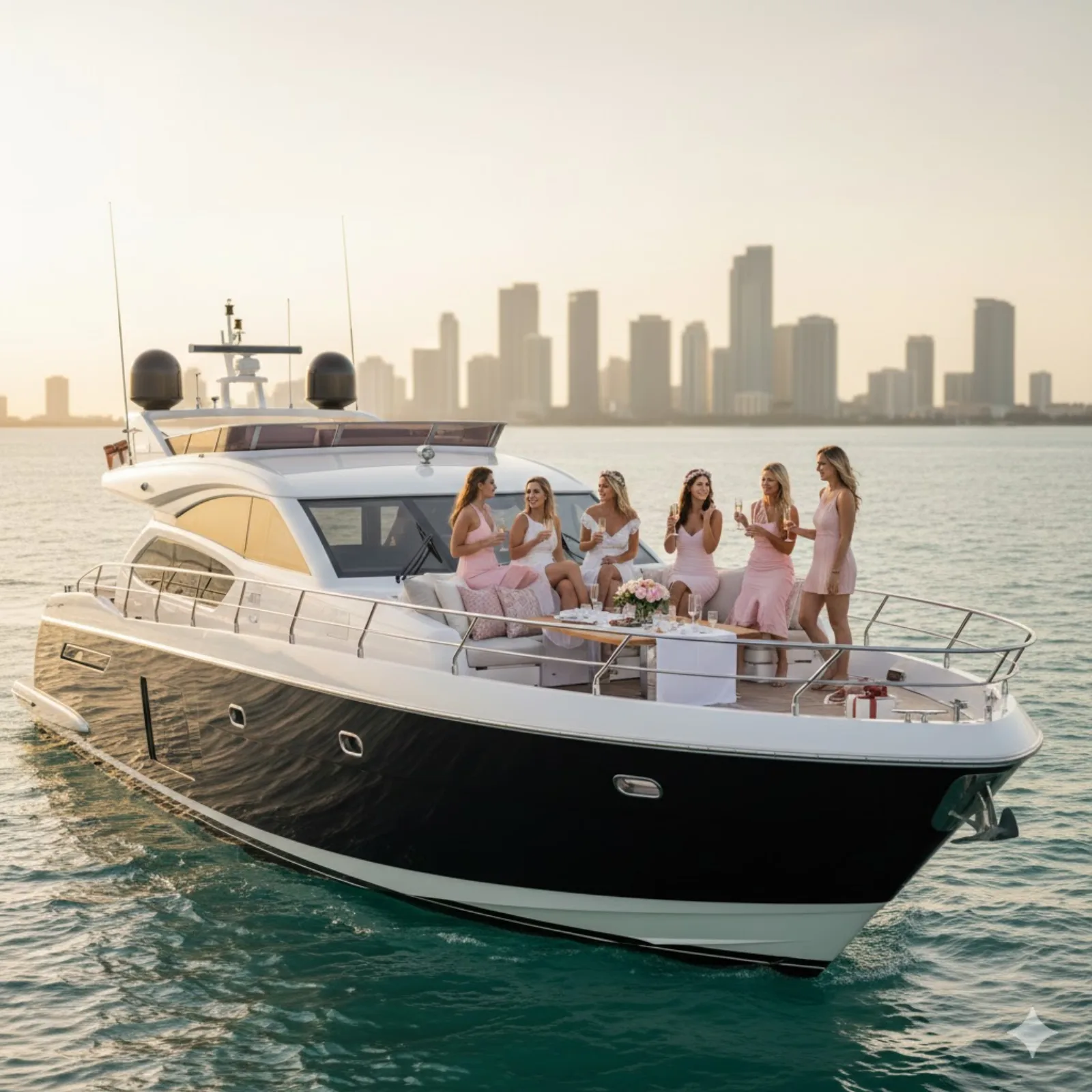 Los Angeles visitors Miami yacht guide